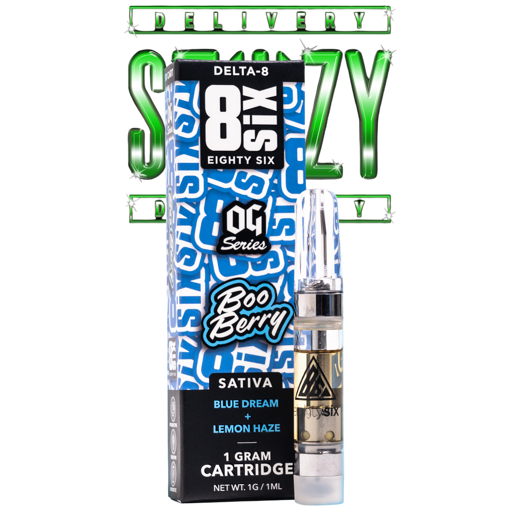 Cartucho Boo Berry Delta-8 (Blue Dream)