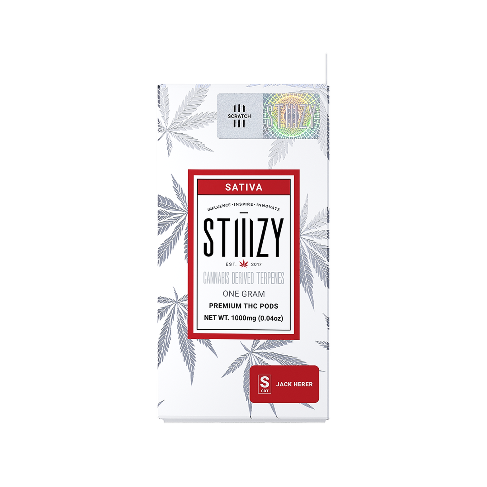 Pod Thc Stiiizy • Jack Herrer - TERPENOS DERIVADOS DE CANNABIS 5G / Kit Limpeza
