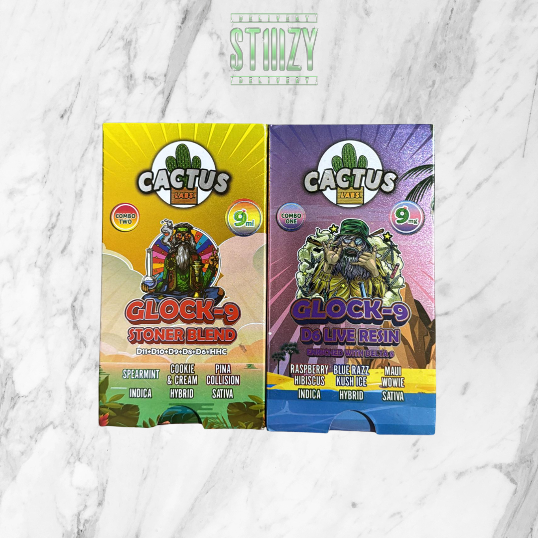 Pod Thc Cactus Label • 9ML Glock-9