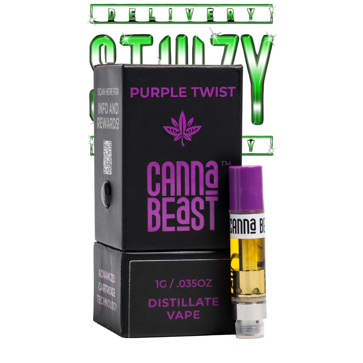 Cartucho Canna Beast – Purple Twist Delta-