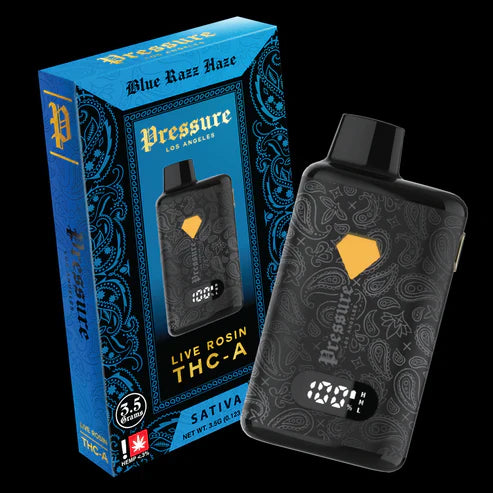 Pod THC Pressure LA • Blue Razz Haze | Sativa - PREMIUM THC-A 3.5G